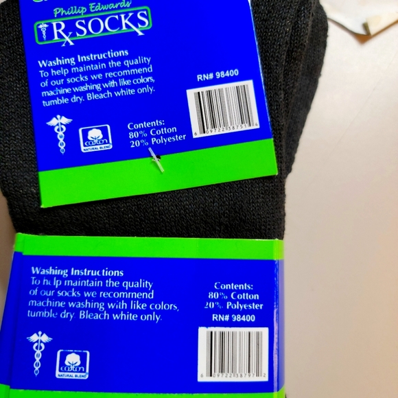 Diabetic Crew Socks (3) pair set - Picture 1 of 4